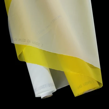 

Fast Delievery 80T 200mesh 55UM Yellow or White 25 Meters Monofilament Polyester Bolting Cloth Silk Screen Printing Mesh