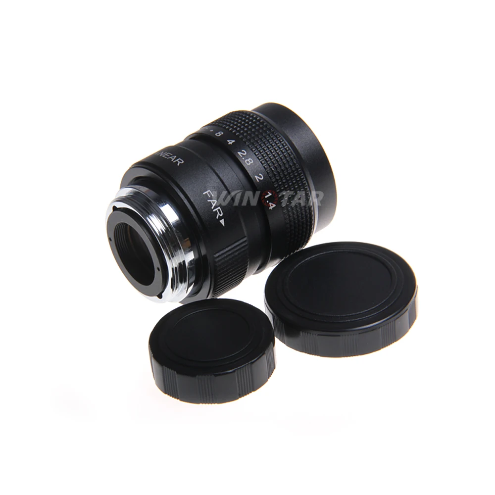 Новинка Фуцзянь 25 мм F1.4 CC TV lens + C Mount Ring Для беззеркальных камер Canon EOS M M2 M3 M5 M6 M10