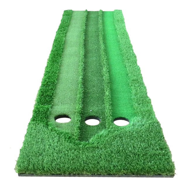 2018 New Golf putting training aids green putter swing training mat