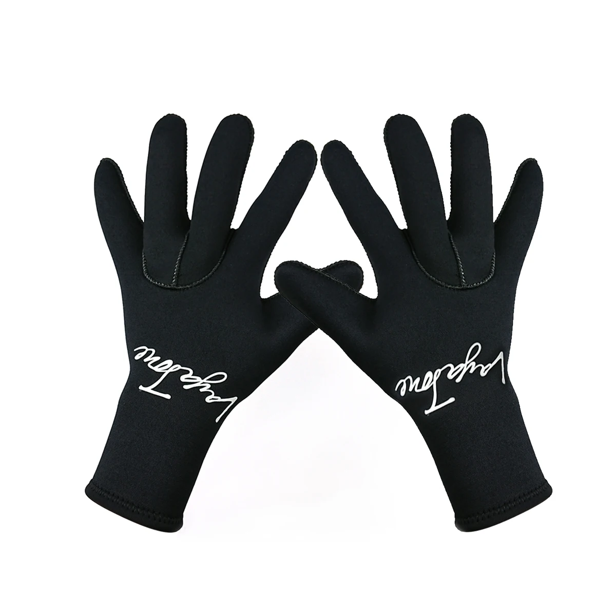 LayaTone 2/3/5 мм неопреновые перчатки для дайвинга Для мужчин перчатки Гидрокостюма для подводного плавания на каноэ перчатки Для женщин подводной охоты Охотничьи перчатки - Цвет: 3mmBlack 2