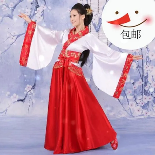 Новые женские древней династии Тан императрица платье традиционный Hanfu косплей одежда 6 видов цветов женщины Древние китайские костюм