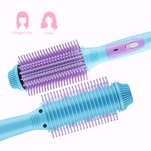 2 в 1 многофункциональные модные кудрявые волосы выпрямитель мини выпрямление щипцы для завивки волос для девочек дорожные инструменты для волос D40