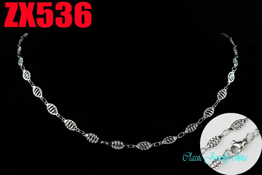 Цепочка женская из нержавеющей стали в форме листьев 4 5 мм 20 шт.|stainless steel necklace|steel