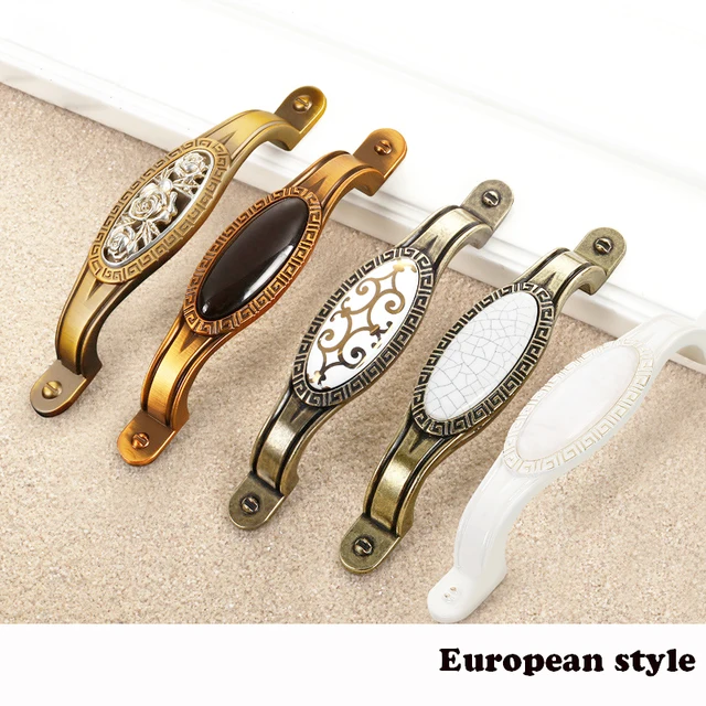 Cheap MEGAIRON Vintage Ceramic Door Handles Cabinet Cupboard Wardrobe Drawer Closet Pull Knobs Kitchen Furniture Hardware Accessories Cheap MEGAIRON Vintage Ceramic Door Handles Cabinet Cupboard Wardrobe Drawer Closet Pull Knobs Kitchen Furniture Hardware Accessories