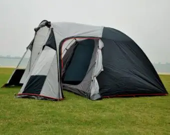 

Outdoor Camping Family Style 3-4 people Tent Double Camping Tent One Room One Hall Rainproof Tent