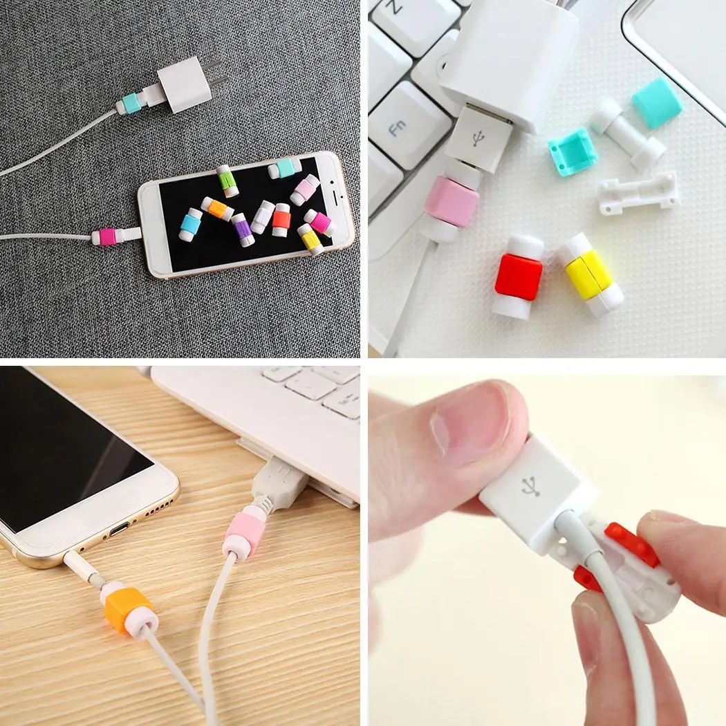 

Cover Line USB Prevents Phone Protector from Case Protective Anti cable Random Data Cable Breaking disconnect