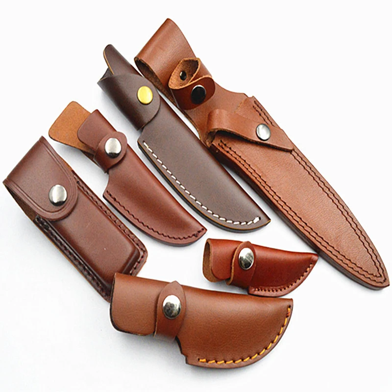 

9 design Cowhide leaher case of Knife sheath, scabbard Folding knife Straight knife Pocket knife cover
