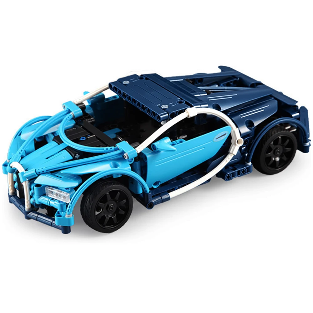 Technic Bugattied Супер гоночный автомобиль чугун модель строительные блоки кирпичная