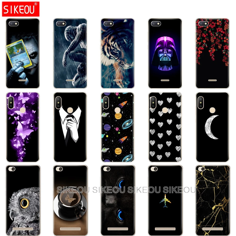 

Silicone Case for Xiaomi redmi 6a 6 pro 4a note 3 case for xiaomi A2 lite s2 phone back cover coque etui bumper pop