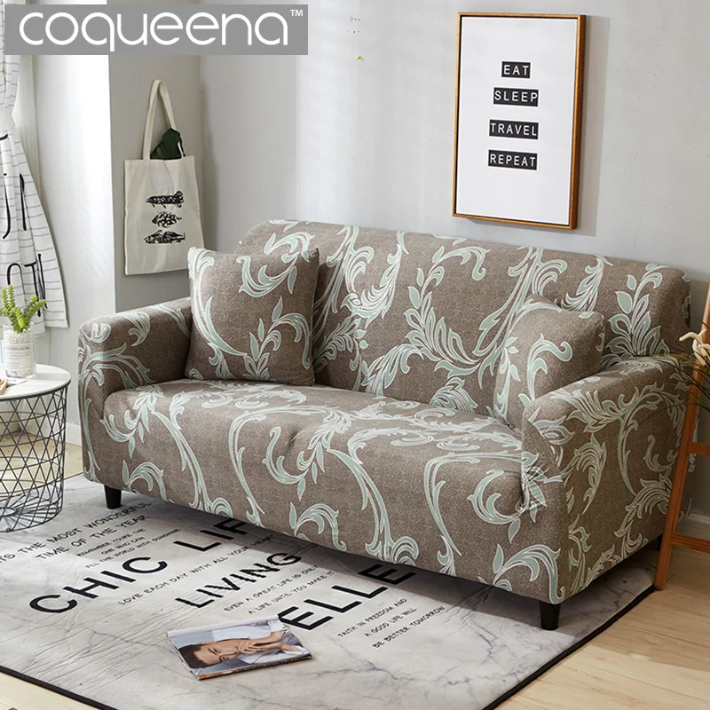 

Modern European Style Universal Stretch Sofa Covers Tight Wrap Sectional Corner Couch Slipcovers Armchair Furniture Protector