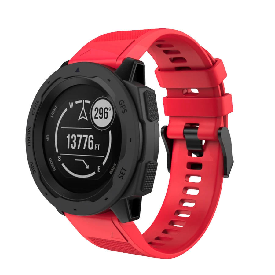 26 мм 22 мм силиконовый ремешок для часов Ремешок для Garmin Fenix 5X Fenix3 3HR Fenix 5 Plus S60 MK1 часы Easyfit Сменные Ремешки для наручных часов