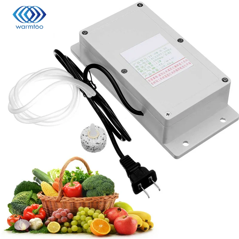 220V 500mg Ozone Generator Air Purifier Household Disinfecti For Air Food Fruit Vegetable Water Fish Tank Disinfector Sterilizer 220V 500mg Ozone Generator Air Purifier Household Disinfecti For Air Food Fruit Vegetable Water Fish Tank Disinfector Sterilizer