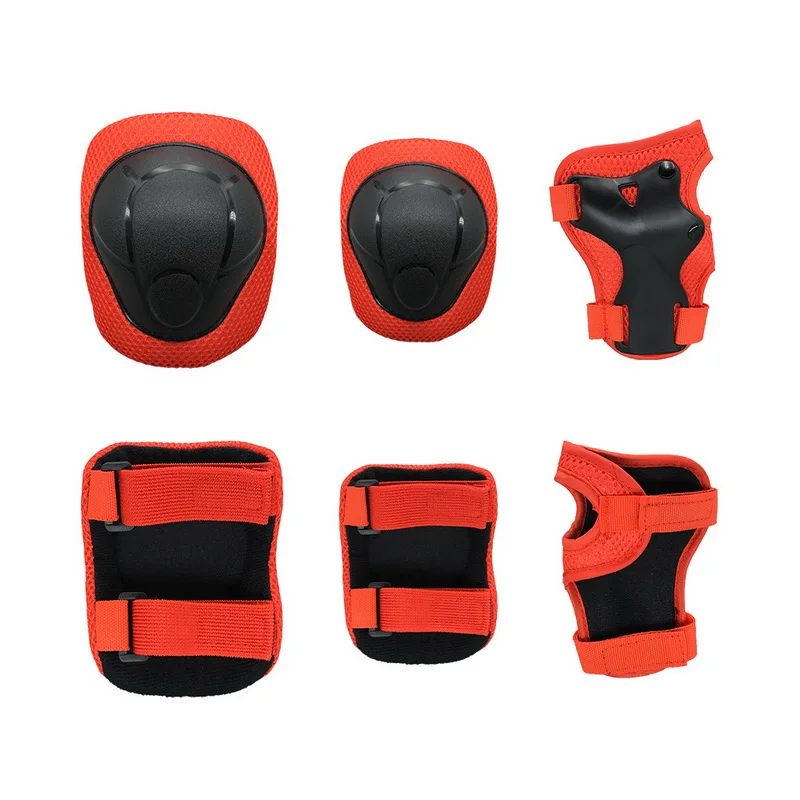 

6pcs/Set protective patins Set Knee Pads Elbow Pads Wrist Protector Protection for Scooter Cycling Roller Skating