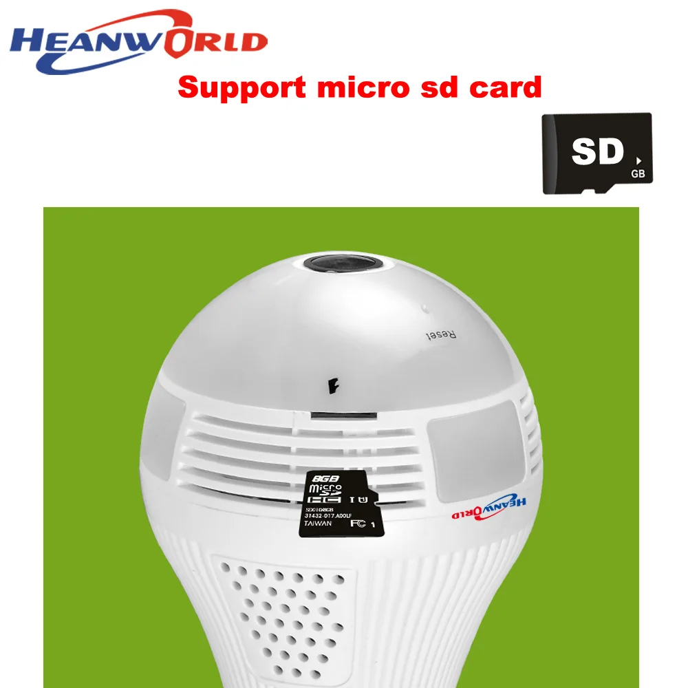Heanworld hd h.264 + 960P Wi Fi камера с двухсторонним аудио VR стандартная поддержка micro sd