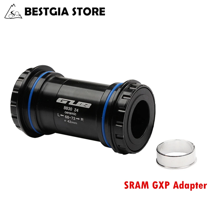 GUB دراجة الصحافة صالح السيراميك تحمل أسفل قوس ل SHIMANO (24 مللي متر-24 مللي متر) /SRAM (24 مللي متر-22 مللي متر) محوري MTB الطريق الدراجة محور BB أجزاء
