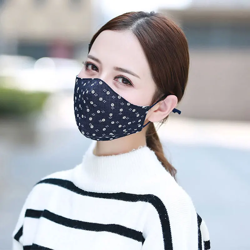 

1Pcs Fashion Anti Dust Face Mouth Cover Mask Respirator - Dustproof Anti-bacterial Washable - Reusable Comfy Masks