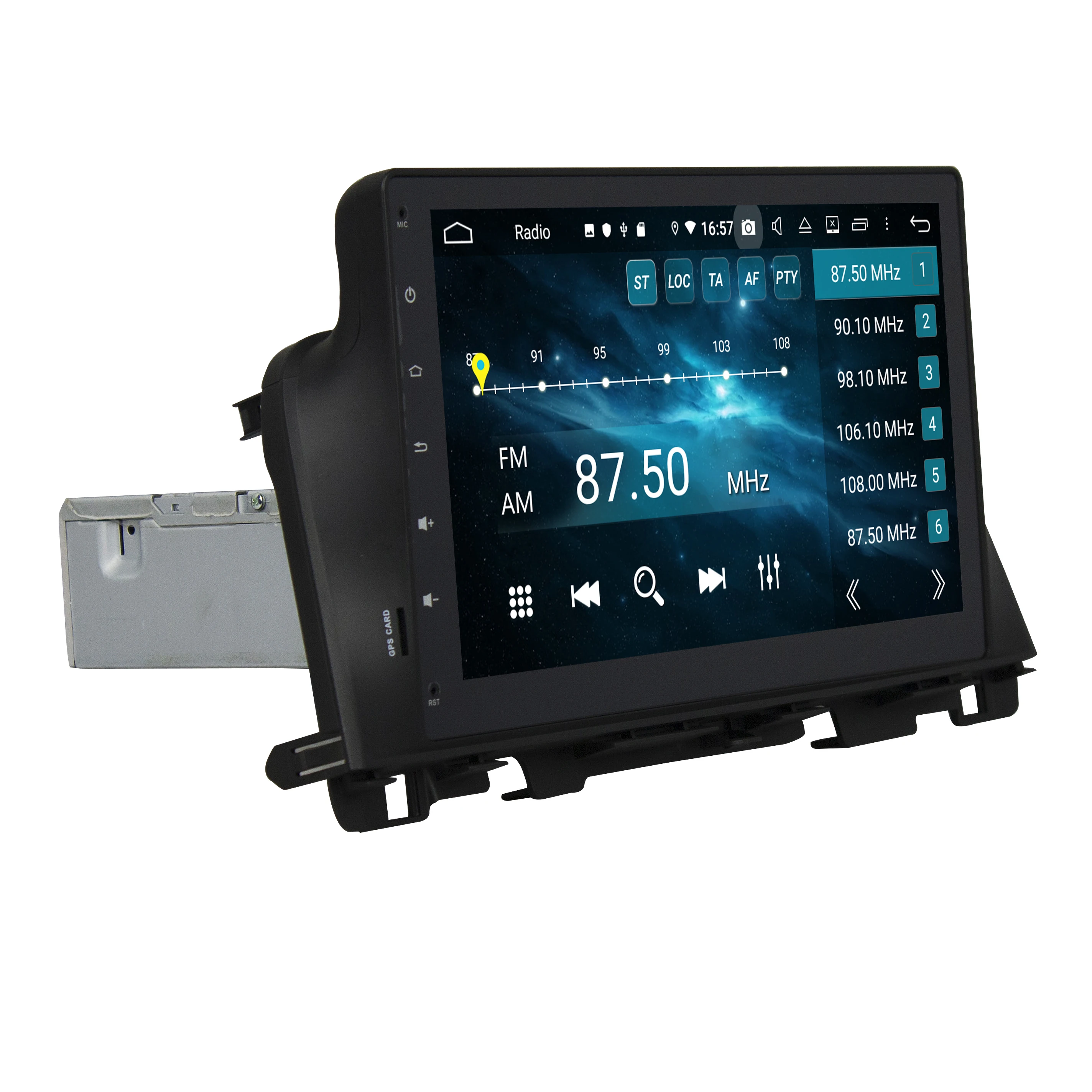 Perfect Octa Core 1 din 10.1" Android 9.0 Car DVD Player for Kia K5 Optima 2015 2016 2017 Car Radio GPS WIFI Bluetooth USB 4gb+64gb 2