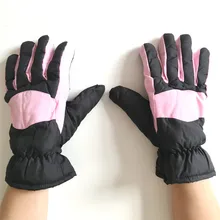3 Colors Women&Men Ski Gloves Cycling Luvas Snowboard Winter Glove Thicken Warm Mitten Outdoor Windproof Palm Wide 11.5cm
