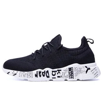 

High Quality Men Shoes Plus Size 46 Men Casual Shoes 2019 New Autumn Winter Sneakers Lightweight Breathable Male Trainers