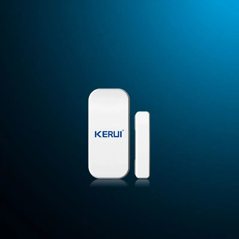 KERUI Беспроводная GSM PSTN система домашней сигнализации Android IOS приложение управление охранная система безопасности 720 P Wifi IP камера занавес PIR сенсор