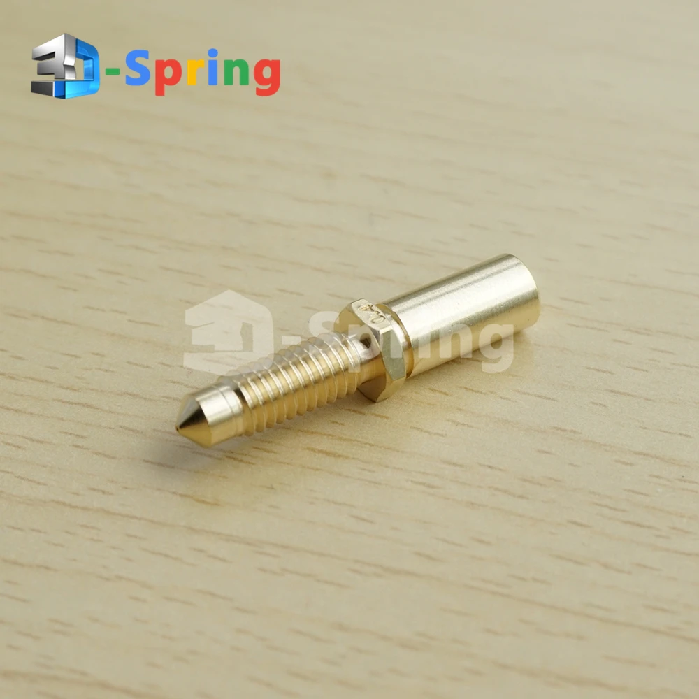 

Chimera Kraken Integrated Nozzle with Throat 0.2 0.4 0.8mm 4.1mm Bore Copper (NOT Brass) For 3D Printer Extruder Print Head