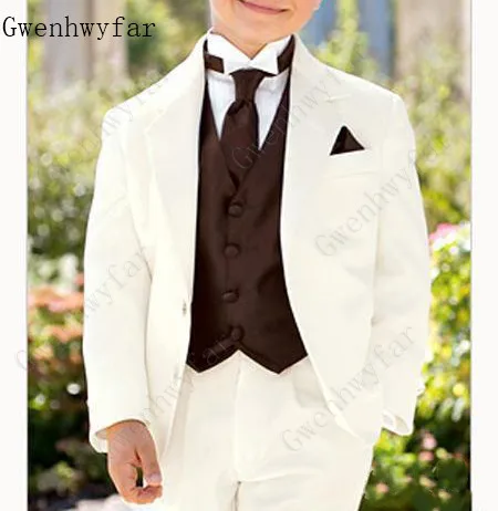 White-Boy-s-Formal-Wear-Suits-For-Boy-Jacket-Pants-bowTie-Vest-Notch-Lapel-Baby-Kids (4)
