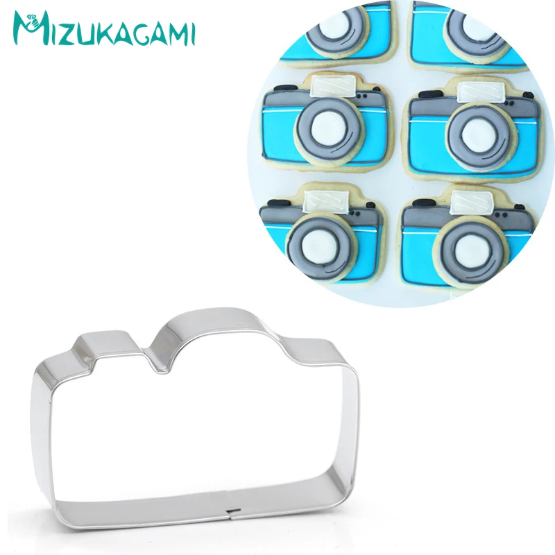 

Cookie Cutter Stainless Steel Camera Shape Baking Fondant Biscuit Tools DIY Kitchen MS-00198