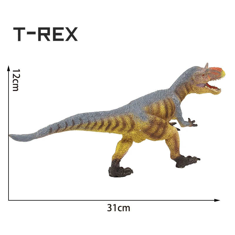 T REX Горячая Коллекция Юрского периода игрушки Yutyrannus huali пластиковые игрушечные