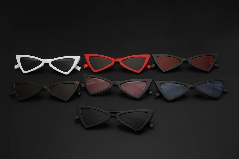 Винтажные женские солнцезащитные очки "кошачий глаз", модные брендовые дизайнерские солнцезащитные очки с зеркальными линзами Cateye для женщин Oculos De Sol