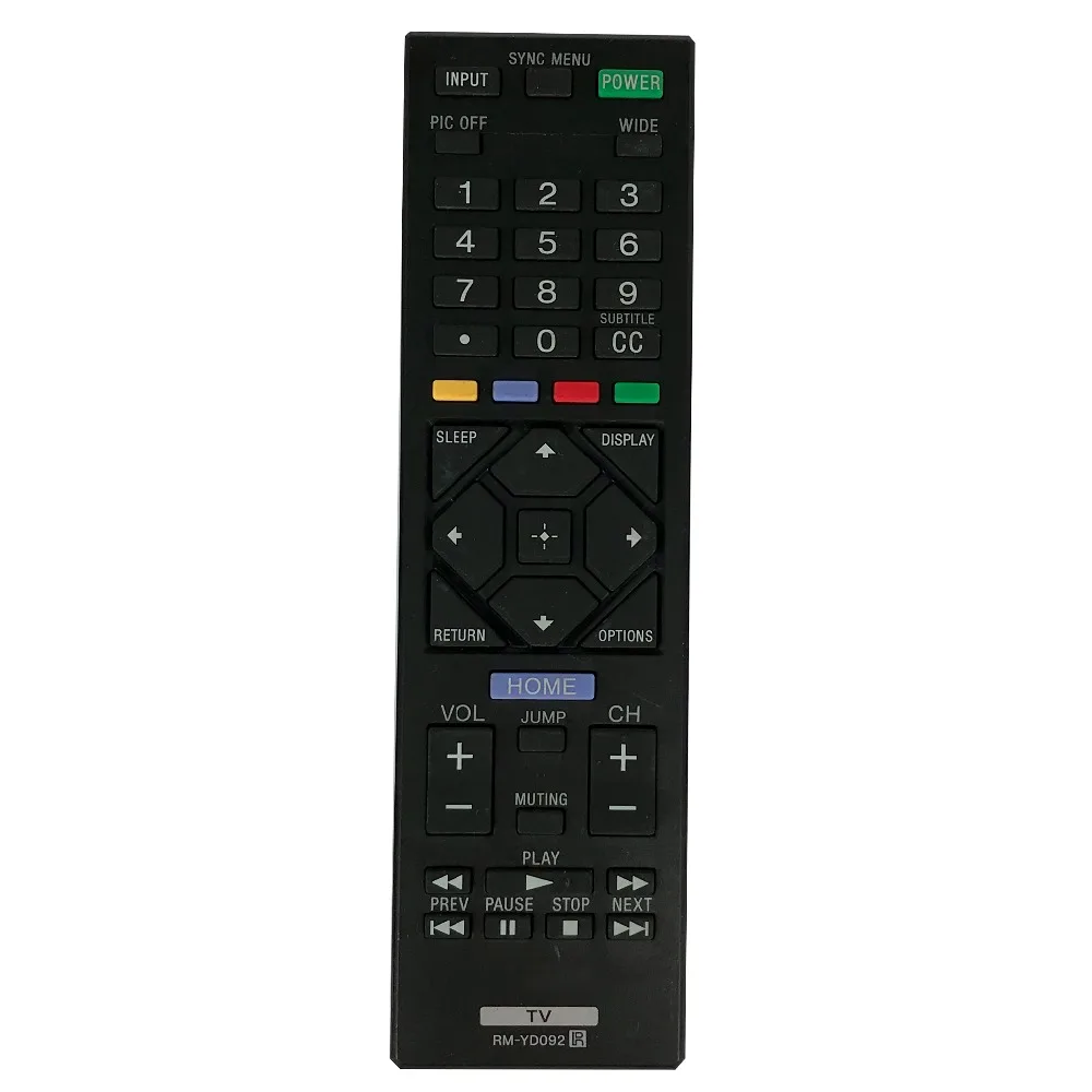 

Used Remote Control RM-YD092 for Sony LCD HDTV TV KDL-24R400A KDL-32R400A KDL-32R300B KDL-32R420B KDL-32R421A KDL-32R300C