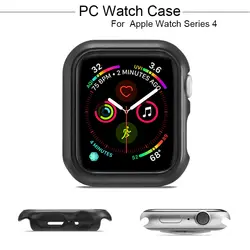 Новый ПК часы Чехол для Apple Watch Series 4 защиты оболочки для iwatch 44 мм 40 мм осеннее сопротивление Насадка На Бампер аксессуары