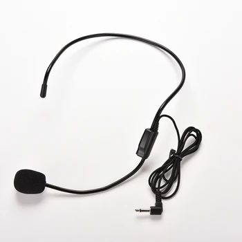 

For Voice Amplifier Speaker Mike With Bright Clear Sound MIC Conference System Vocal Wired Microphone Headset Microfone
