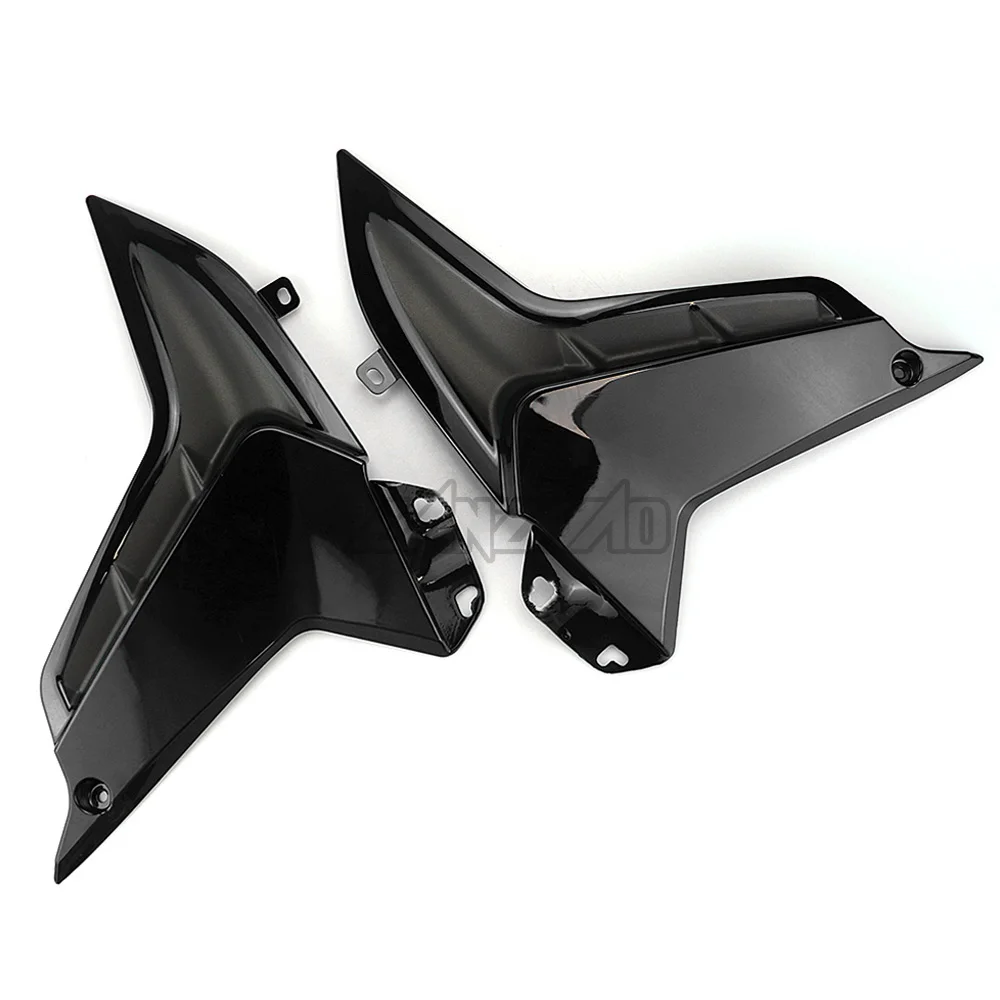 Мотоцикл декоративный ABS обтекатель защита двигателя сбоку протектор острый цвет для Honda MSX125 2013 - Цвет: Black
