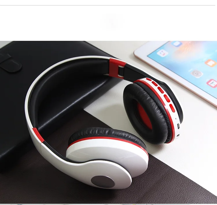 MagiftK57 Wireless Bluetooth Headphones Support FM Radio TF Card 3.5mm Audio cable Wired Headset CVC6.0 for Xiaomi (11)