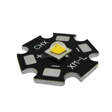 Cree XM-L T6 XML 20 мм 10 Вт светодиодный излучатель лампа светильник теплый белый 3000 К 4500 к 8000 К 3,2 В-3,6 В 1000ЛМ для DIY вспышка светильник фонарь