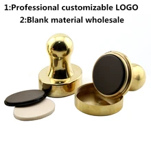 Brass round photosensitive seal material wholesale with free edge sealing photosensitive butterfly pad Professional customizable ly p20 digital photosensitive seal machine psm stamp maker free tax to ru