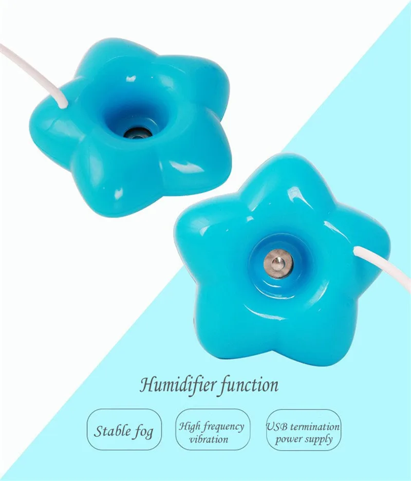 

Floating MINI cup Humidifier Creative Pentagon Aromatherapy Air Purification Mini USB Office Household Mute Humidifier