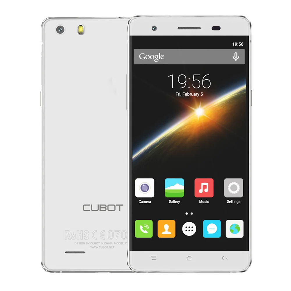 CUBOT X16S 5.0 Дюймов HD Экран Смартфона MTK6735A Quad Core Android 6.0 Сотовый Телефон 3 ГБ RAM 16 ROM