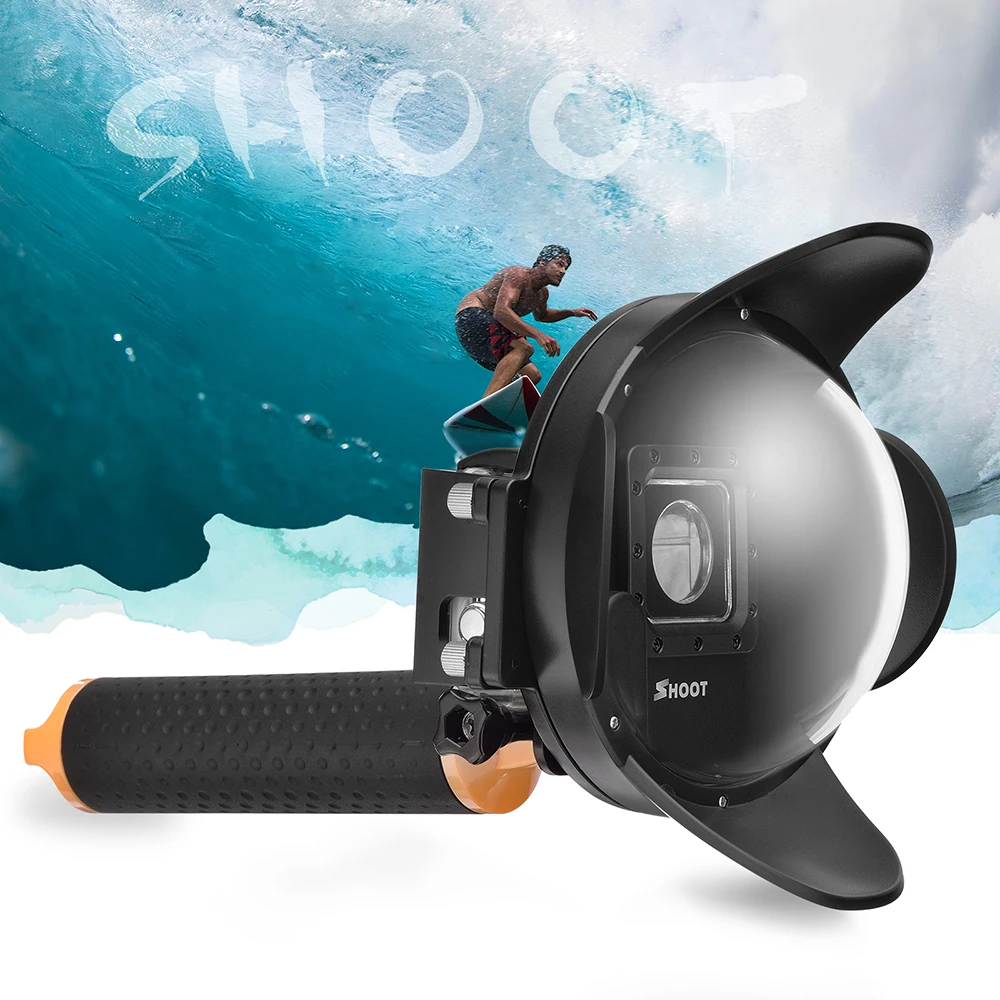 Prix pour Shoot 4 pouce parasol dôme pour gopro hero 4 3 + caméra avec flotteur bobber grip aller pro dôme boîtier étanche pour gopro accessoire Prix pour Shoot 4 pouce parasol dôme pour gopro hero 4 3 + caméra avec flotteur bobber grip aller pro dôme boîtier étanche pour gopro accessoire