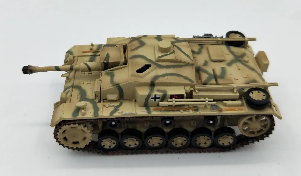 1: 72 Германии три штурмовой танк F модель труба рука закончил 36149 Коллекция Модель