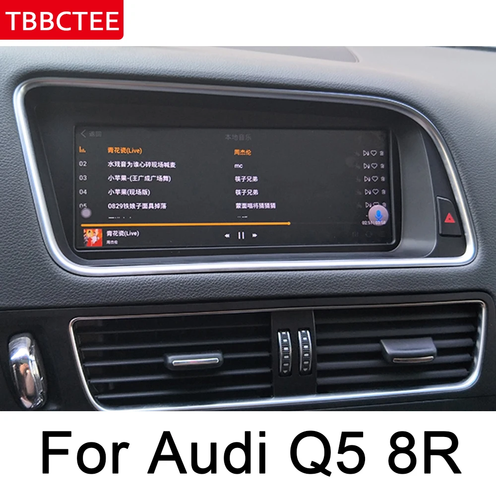 Для Audi Q5 8R 2008~ MMI HD экран стерео Android автомобильный gps Navi карта стиль мультимедийный плеер Авто радио wifi ISP HD