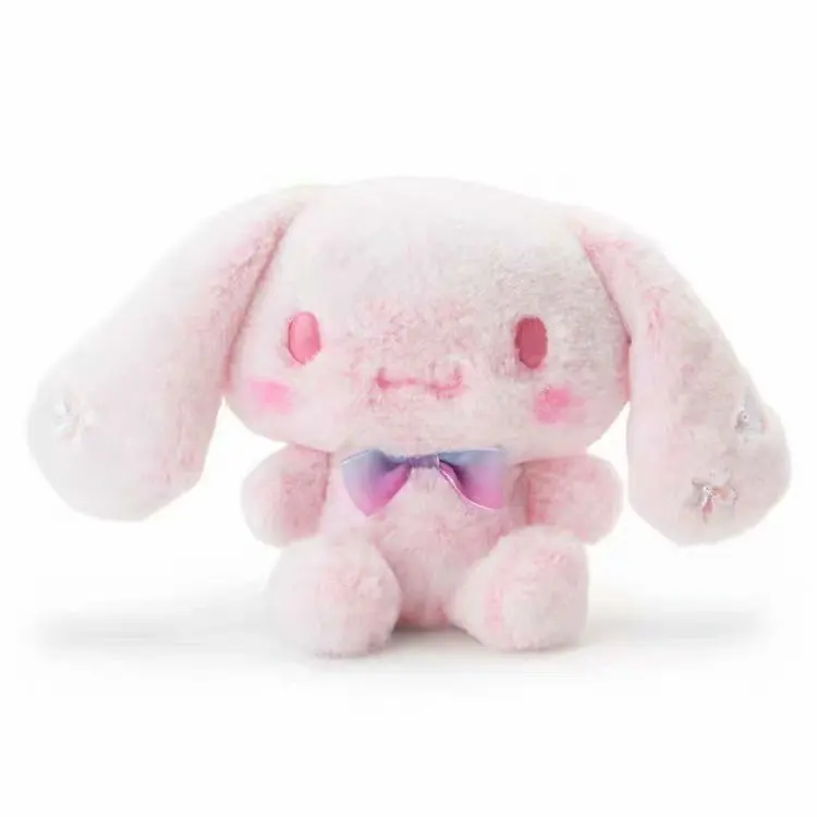 

1pc Lovely Sakura Pink Long ear Dog Cinnamoroll Melody Stuffed Plush Toys Dolls for Girls Gifts