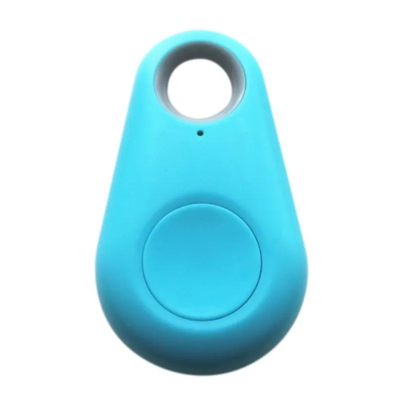 Свободные руки Улучшенный Bluetooth, Автоспуск кнопка спуска затвора для мобильного телефона селфи палка триггер беспроводной пульт дистанционного управления - Цвет: Синий