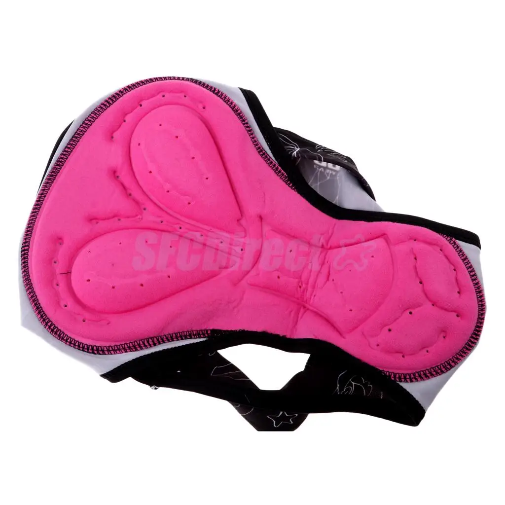 Women's 3D Padded Short Pants Anti-Slip Quick Dry Shockproof Briefs For Cycling Mountain Bike Riding Underwear Riding Sport Gear