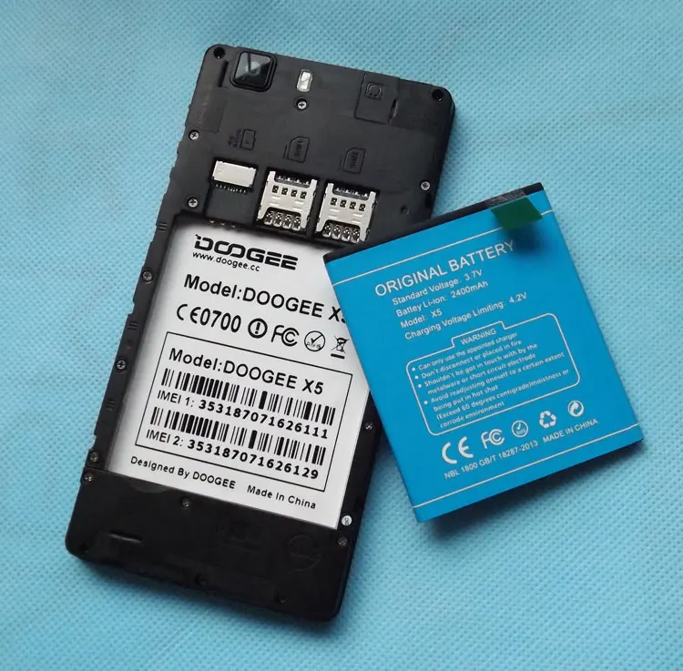 Оригинальный телефон Doogee X5/X5 Pro Динамик Для X5 MTK6580 четырехъядерный 5 0 дюйма 1280*720