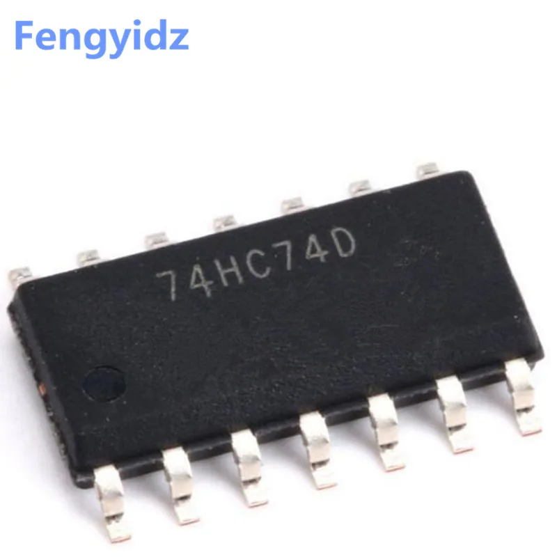 100 шт. 74HC74D SOP14 74HC74 SN74HC74DR | Электронные компоненты и принадлежности