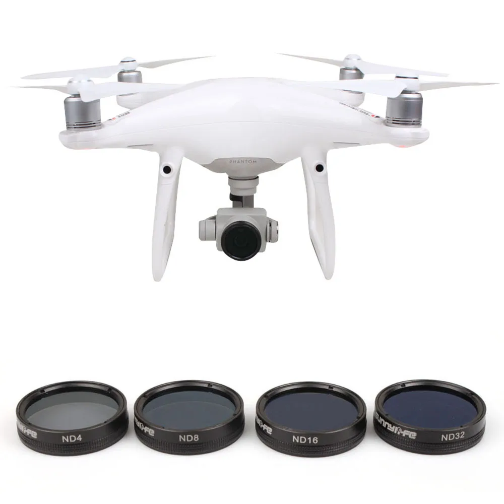 DJI Phantom 4 Lens Filters ND4 ND8 ND16 ND32 CPL UV Phantom 4 Pro Plus