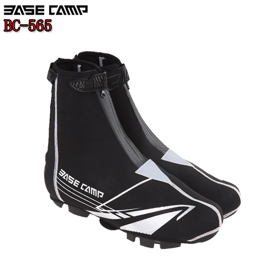 

BASECAMP Polyester Neoprene Bike Shoes Cover MTB Cycling Overshoes Waterproof Windrproof Anti-Wear Warm Soft Bicycle Shoes Cover