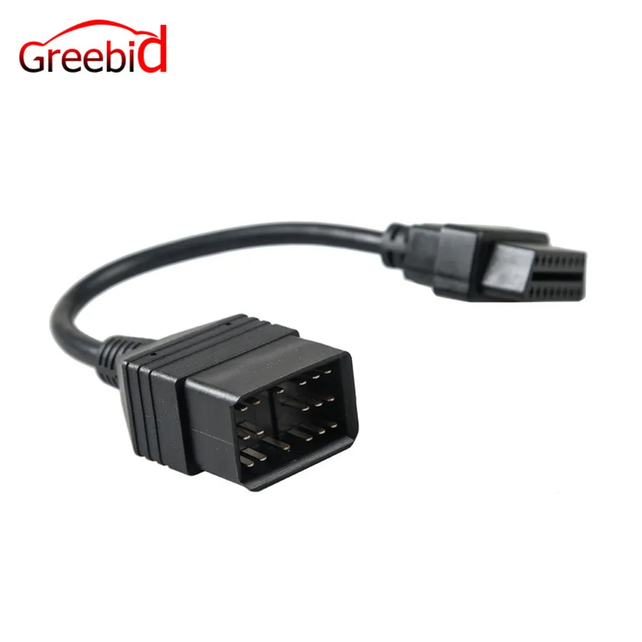 

For Toyota 17 Pin to 16 Pin OBD OBD2 Adapter Cable