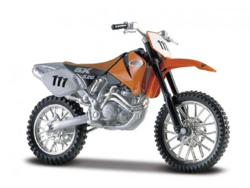 Модельная игрушка Maisto 1:18 KTM 520 SX для мотоцикла и велосипеда новинка в коробке |